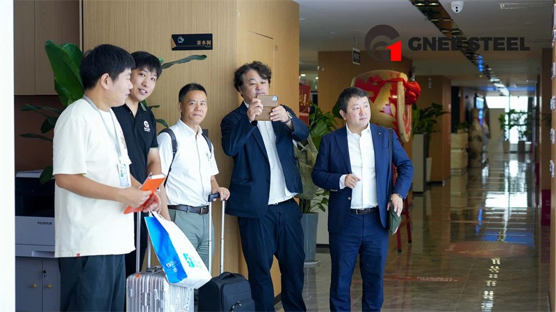 Gnee Customer visit Gnee Customer visit